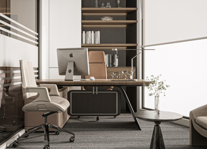 al mass ceo office room