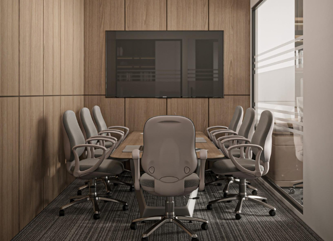 office meeting room interior works