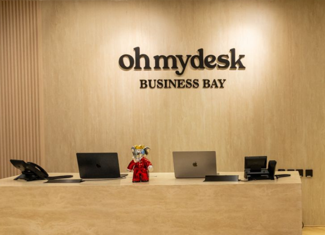 oh my desk office business bay, dubai