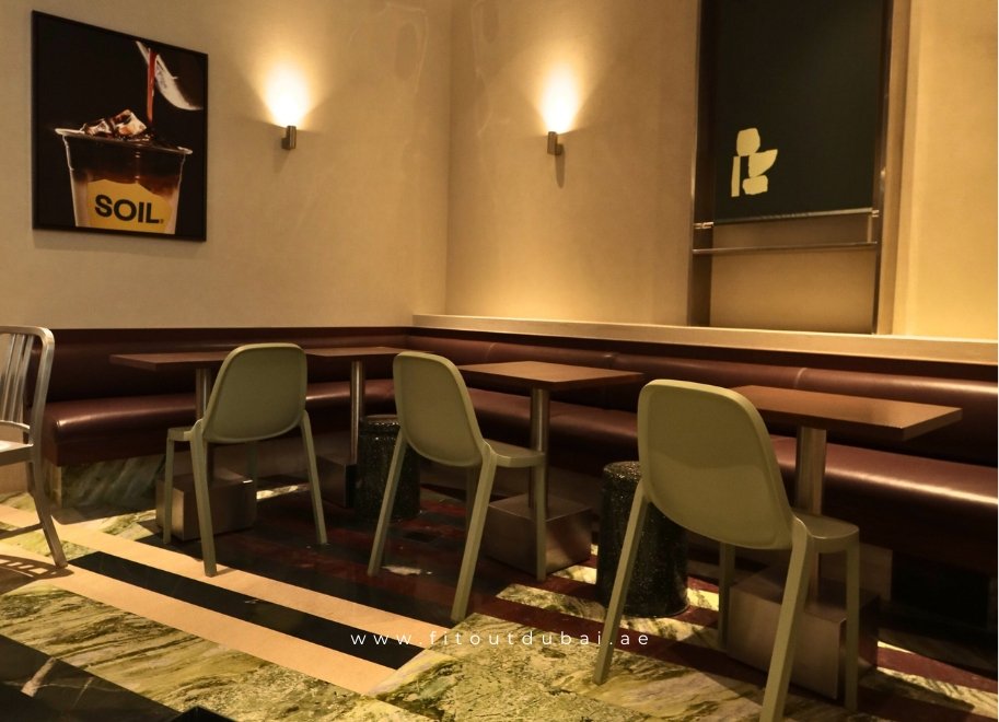 coffee shop seating