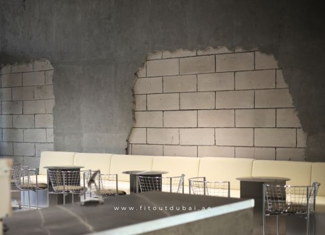 broken wall design