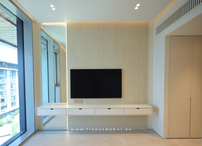 blue waters apartment room design