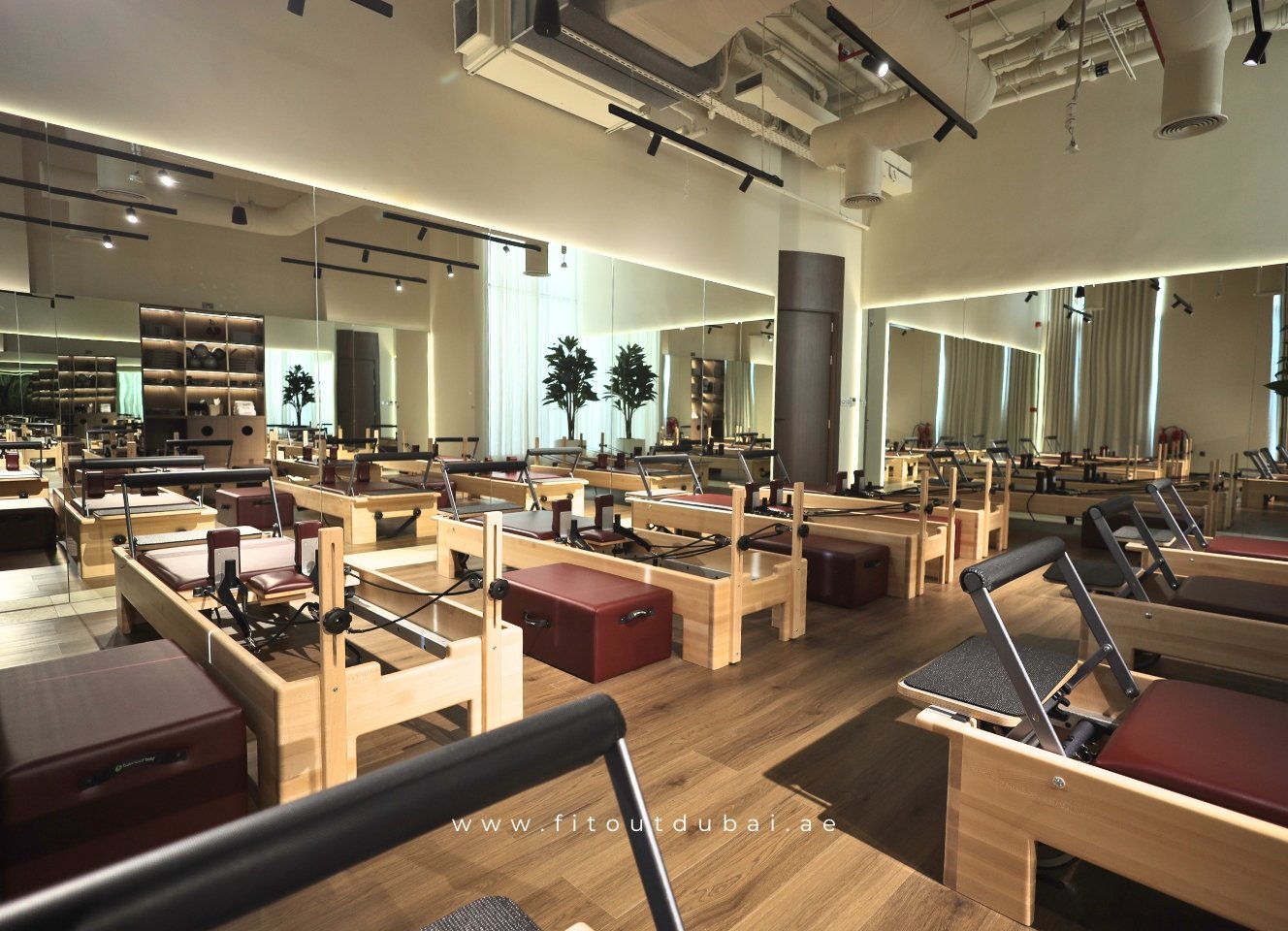 core club pilates interiors