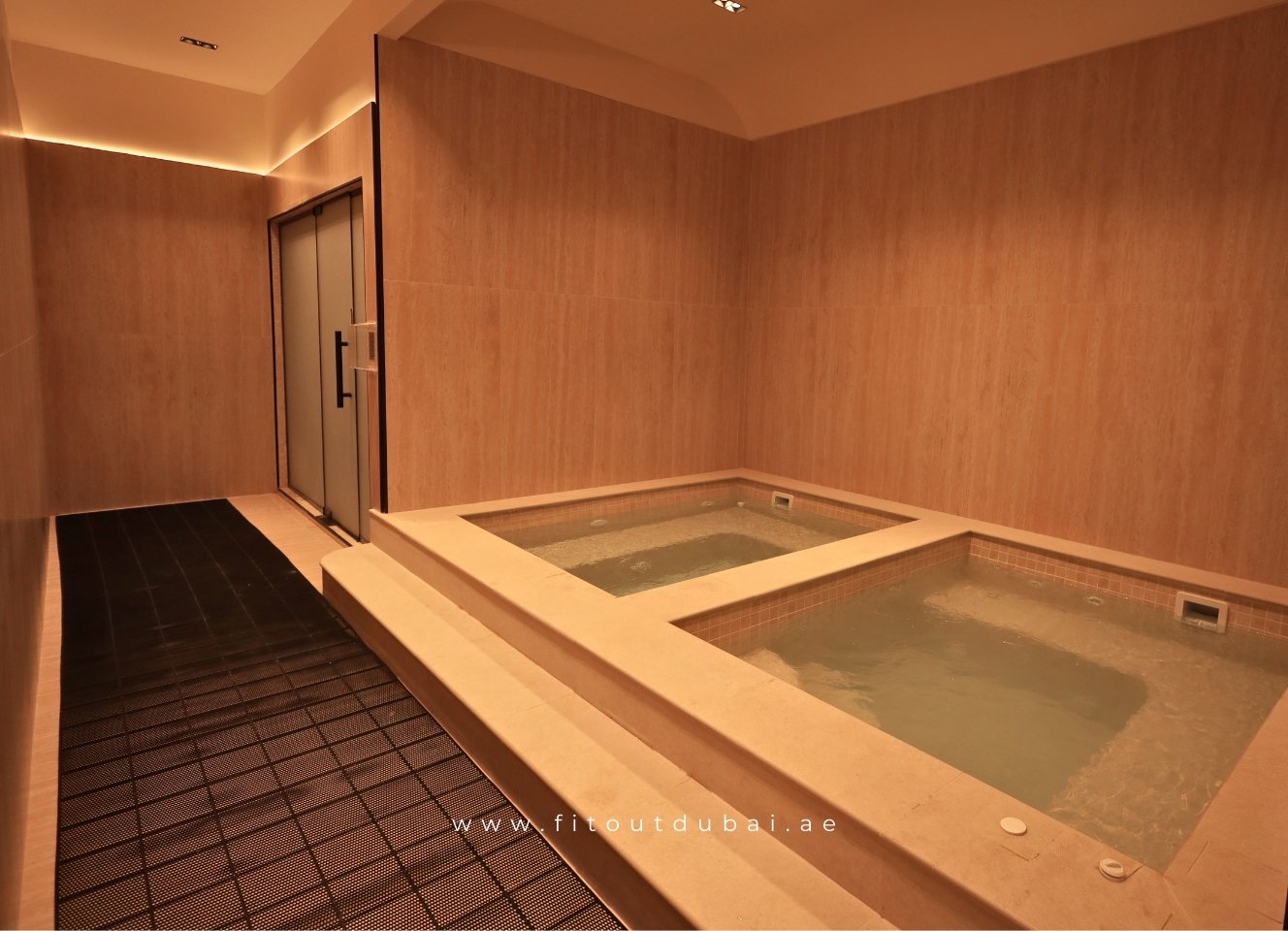 pool relaxation area